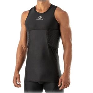 McDavid Protective Compression Sleeveless T Shirt Large Gently worn 87% poly